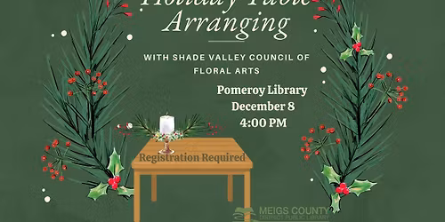 Holiday Table Arranging