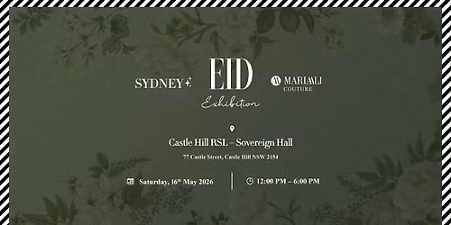 Eid Exhibition - Maria Ali Couture | Sydney
