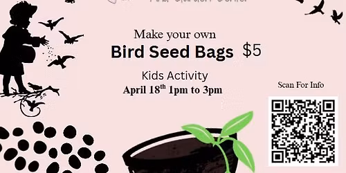 Make your own Bird Seed Bags