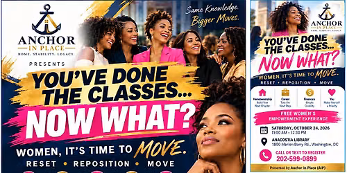YOU'VE DONE THE CLASSES... NOW WHAT?
