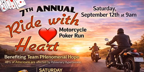 7th Annual Ride With Heart \u2764\ufe0f