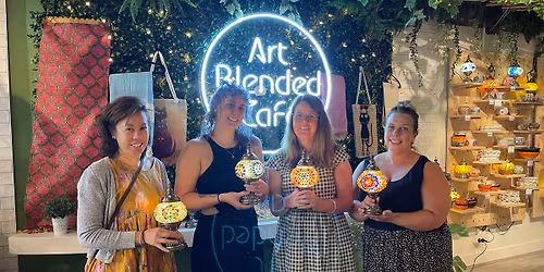 Turkish Lamp Workshop in Kiama : Mosaic Art Classes