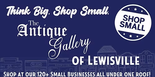 Shop Small Saturday at The Antique Gallery of Lewisville