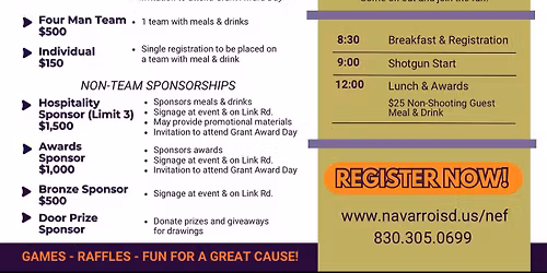 Navarro Education Foundation Clay Fest 2025