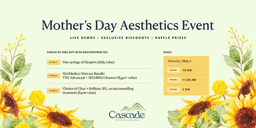 Cascade Mother's Day Event 2026 (1pm Session)