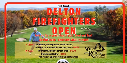 Delton Firefighters Open