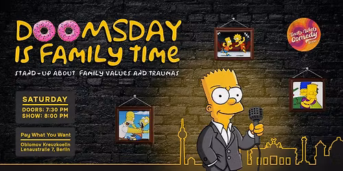 Doomsday Is Family Time: English Stand-up About Family Values 18.04.26