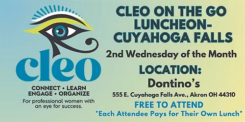 2026 CLEO on the Go Luncheons - Cuyahoga Falls