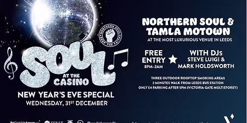 NEW YEARS EVE SPECIAL Northern Soul & Tamla Motown