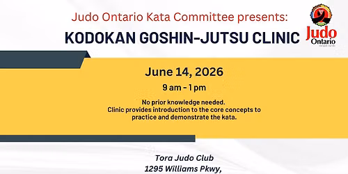 Kodokan Goshin-jutsu Clinic