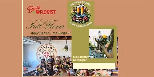 Books&Brews Fall Flower Workshop