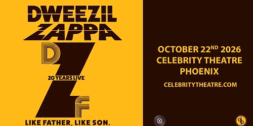 Dweezil Zappa DZ20: Like Father, Like Son