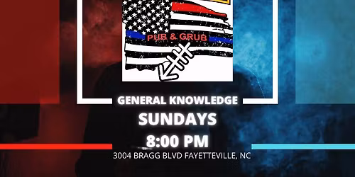 General Knowledge Trivia @ On After Pub & Grub