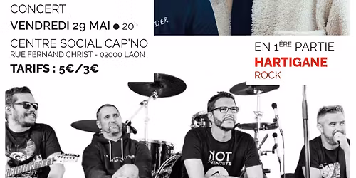 \ud83d\udd25\ud83e\udd18 Concert CAP'N ROLL d' EDGA\u0308R & Hartigane \ud83e\udd18\ud83d\udd25 