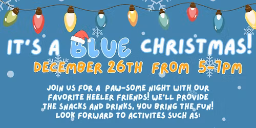 It's a Blue Christmas!