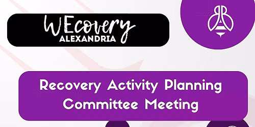 Recovery Activity Planning Committee Meeting