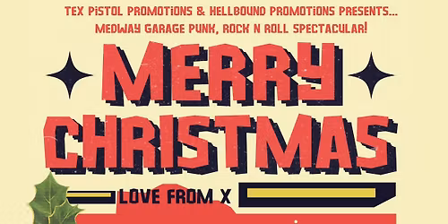 XMAS KNEES UP - The Len Price 3 + Cream Soda + The Burntwick Smugglers 