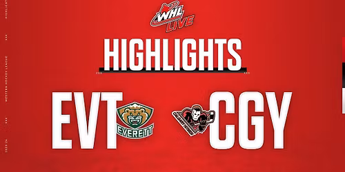 Calgary Hitmen vs. Everett Silvertips at Scotiabank Saddledome
