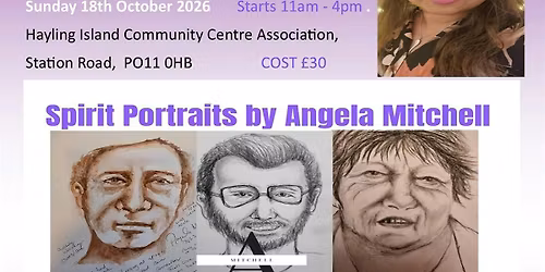 Workshop with Psychic Artist and Medium Angela Mitchell