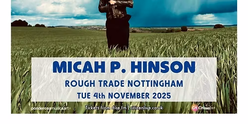 Micah P Hinson Madrid Tickets