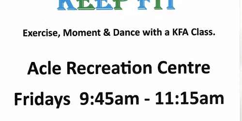 Keep Fit (Fridays)