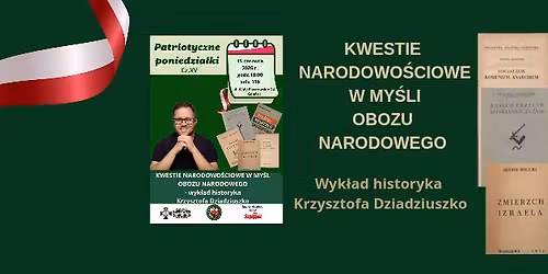 KWESTIE NARODOWO\u015aCIOWE W MY\u015aLI OBOZU NARODOWEGO 