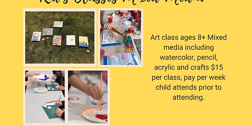 Kid's Summer Art Classes