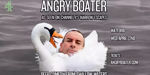From C4\u2019s Narrow Escapes - Angry Boater live in Watford
