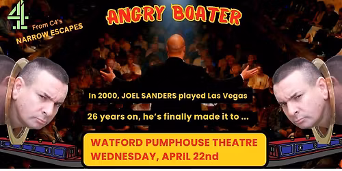 From C4\u2019s Narrow Escapes - Angry Boater live in Watford