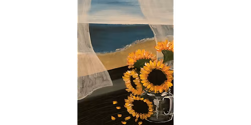Sunflowers by the Seashore - Paint and Sip in Phoenix | Classpop!\u2122