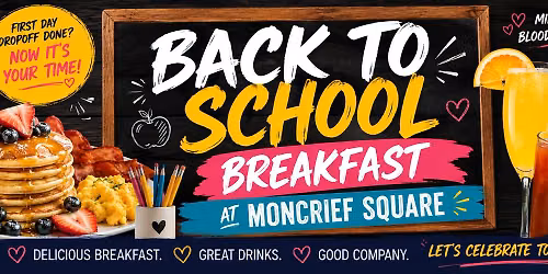 Back to School Breakfast at Moncrief Square
