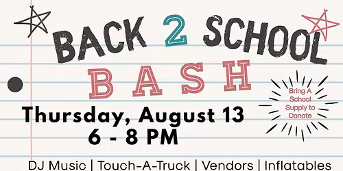Back to School Bash 2026