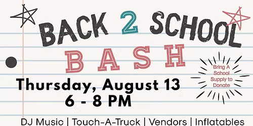 Back to School Bash 2026
