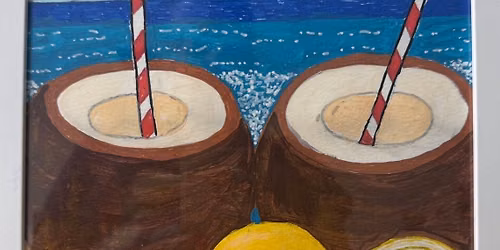 Coconuts: Acrylic Paint & Sip Workshop