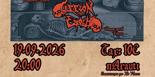 Anapilin, Hexenaltar, Berceuse, Carrion Epoch | Vilnius, Narauti