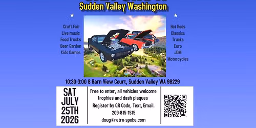 2026 Sudden Valley Fair Car Show