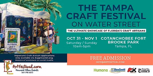 The Tampa Craft Festival on Water Street