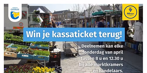 Maand van de Markt: Win je kassaticket terug! 