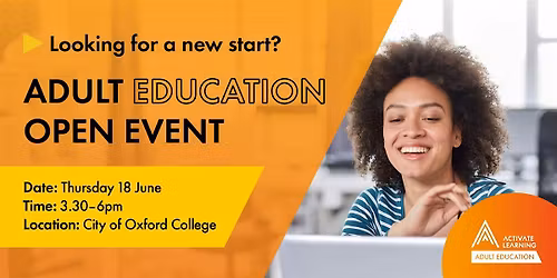 Oxford College Adult Open Event