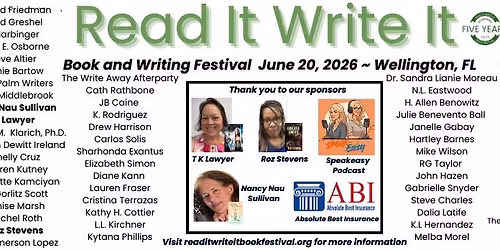 Read It Write It Book and Writing Festival - Wellington, FL