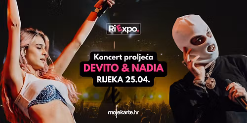 DEVITO U RIJECI, a dolazi i NADIA!!! \u2013 TO SE NE PROPU\u0160TA