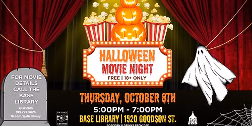 Adult Halloween Movie Night (Base Access Only)
