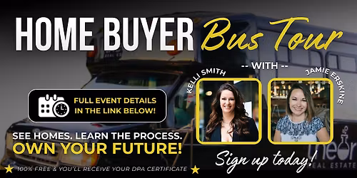 Home Buyers Bus Class With fun and educational bus tour