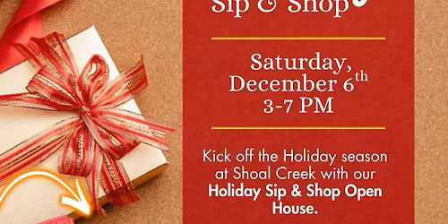 Holiday Sip & Shop