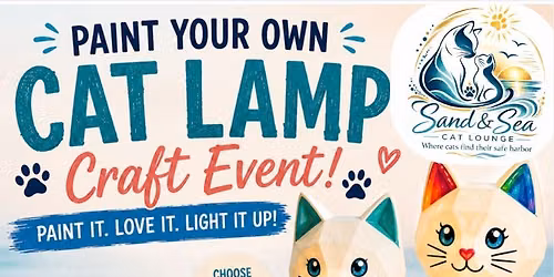 Cats & Crafts at Sand & Sea Cat Lounge