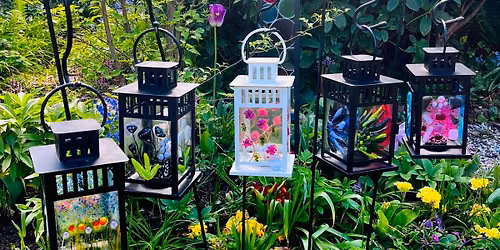 Fused Glass Lantern Workshop at Coughton Court
