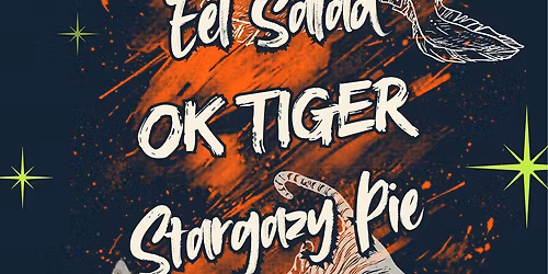 Eel Sallad with Ok Tiger and Stargazy Pie