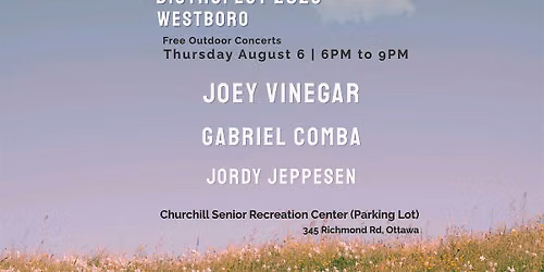 Joey Vinegar at BistroFest