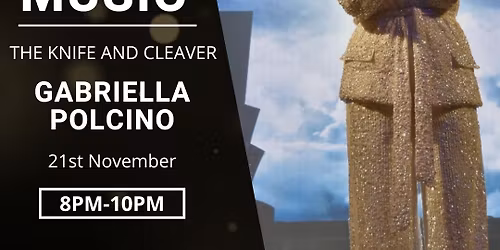 Live music with Gabriella Polcino