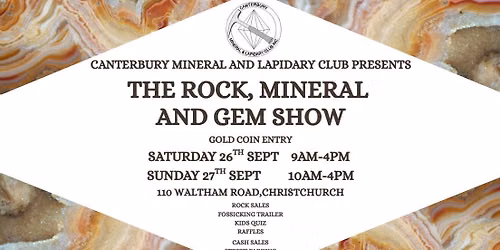 THE ROCK, MINERAL AND GEM SHOW 